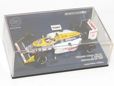 1/43 Canon Williams Honda FW11B - Australian GP 1987 - #5 R.Patrese - Image 1 of 2