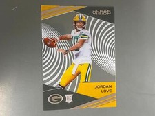 Jordan Love 2020 Concourse Clear Vision Rookie Card RC Green Bay Packers N23