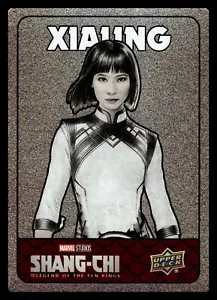 2023 Shang-Chi UD Marvel Spectromatic Stickers SS-4 Meng'er Zhang as Xialing - Picture 1 of 2