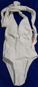 Molybell Damen Weiß Medium M Einteiler Badeanzug Badeanzug - Bild 1 von 8