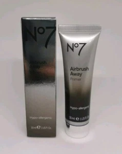 Boots No7 Airbrush Away Primer Hypo Allergenic 30ml Full Size New Sealed BNIB x1 - Picture 1 of 6