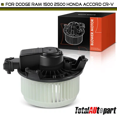 Nuevo ventilador de motor soplador calentador HVAC para Dodge Ram 1500 2500 Jeep Compass Honda CR-V Foto 1 de 4