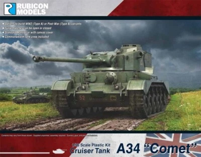 Rubicon Models 280094 - British A34 Comet Cruiser Tank - Bolt Action - Image 1 of 3