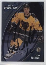 2002-03 ITG Be A Player Signature Series Signatures Brian Rolston #078 Auto