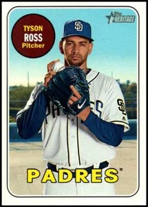 2018 Topps Heritage High Number #645 Tyson Ross NM-MT Padres ID:161748 - Picture 1 of 2