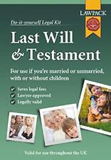 Richard Dew Last Will & Testament Kit (Do It Yourself Ki (Paperback) (UK IMPORT)