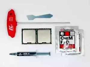 Par emparejado (2 CPU) Intel Xeon X5690 6 núcleos 3,46 GHz Mac Pro 5,1 kit de actualización - Imagen 1 de 1