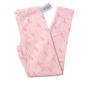 Cat & Jack Girls SIze XL 14/16 Fleece Pull-On Legging Unicorn Loring Pink - Picture 1 of 10