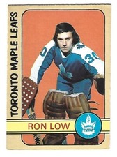 SCARCE 1972 OPC HI #258 RON LOW ROOKIE EXMT - NICE CARD !!!!!!!!!