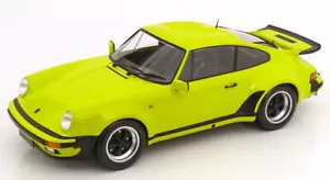 1:12 Minichamps Porsche 911 (930) Turbo 1977 yellowgreen - Bild 1 von 3