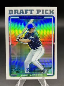 2005 Topps Chrome REFRACTOR #472 Andy LaRoche RC Dodgers - Picture 1 of 2