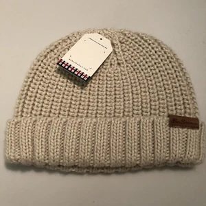 Ben Sherman Beanie Hat One Size Gray Ribbed Knit Cap - Picture 1 of 6