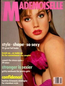 SEPTEMBER 1987 MADEMOISELLE women fashion magazine Mini Skirts Jodi Foster 80s - Picture 1 of 1