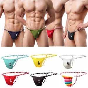 Herren Fetisch Mini Bikini Tangas Slips Unterwäsche Jockstrap Japanische Sumo Hose - Bild 1 von 20