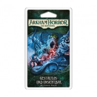 FANTASY FLIGHT GAMES Arkham Horror - LCG - Gestaltlos und unsichtbar - Mythos-Pack (Dunwich-4) - ...