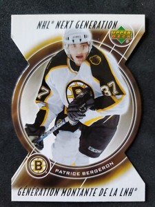 2005-06 McDonalds Patrice Bergeron NHL Next Generation Boston Bruins NG11