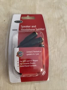 Belkin Sdoppiatore Altoparlante e Cuffie Nero Nuovo - Foto 1 di 3