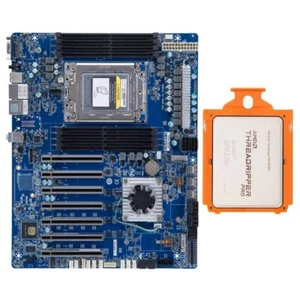 Gigabyte MC62-G41(Rev 1.0)Motherboard + AMD Ryzen Threadripper PRO 5975WX CPU - Picture 1 of 5