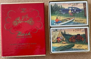 CHUCK KENNEDY'S NASH~SPIELKARTEN~VINTAGE~ANTIKE AUTOS~RAMBLER~NASH~ZWEI DECKS - Bild 1 von 5