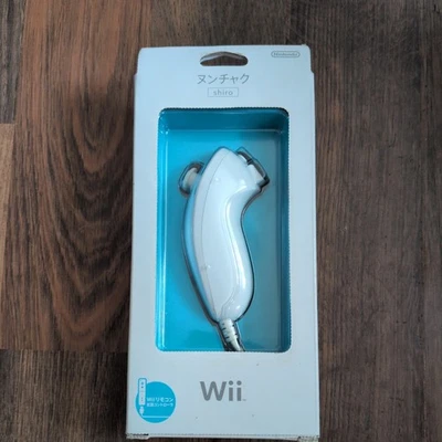 Nintendo Wii Nunchuck New Boxed Genuine Official New Sealed In Box Controller - Image 1 of 4