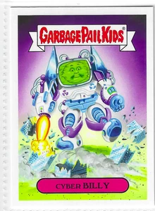 2017 Topps Garbage Pail Kids Adam-Geddon Cyber Billy #3a - Picture 1 of 2