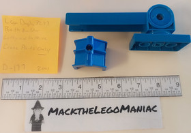 Lego Duplo 3273 Blue Incomplete Crane Parts Only Lofty and the Mice Bob Builder
