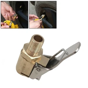 1* Car Air-Pump Nozzle Adapter Truck Tire Inflator Valve Connector Head Clip-New - Picture 1 of 12