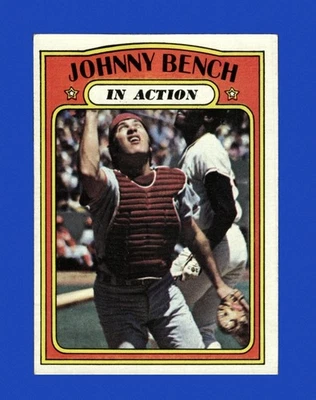 1972 Topps Set-Break #434 Johnny Bench Ia en muy buen estado-en muy buen estado *GMCARDS* Foto 1 de 2