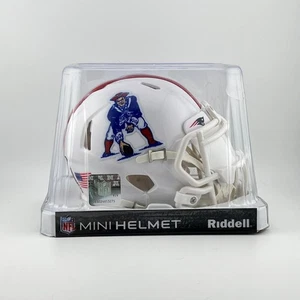 New England Patriots Auténtico Riddell Velocidad 82-89 TB Mini Casco de Fútbol 2 - Imagen 1 de 5
