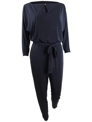 Lauren Ralph Lauren Women's Petite Jumpsuit (PL, Lauren Navy) - Image 1 of 2