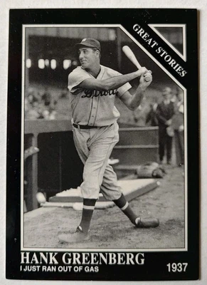 1992 Hank Greenberg Sporting News Conlon Collection # 430 - Image 1 of 4