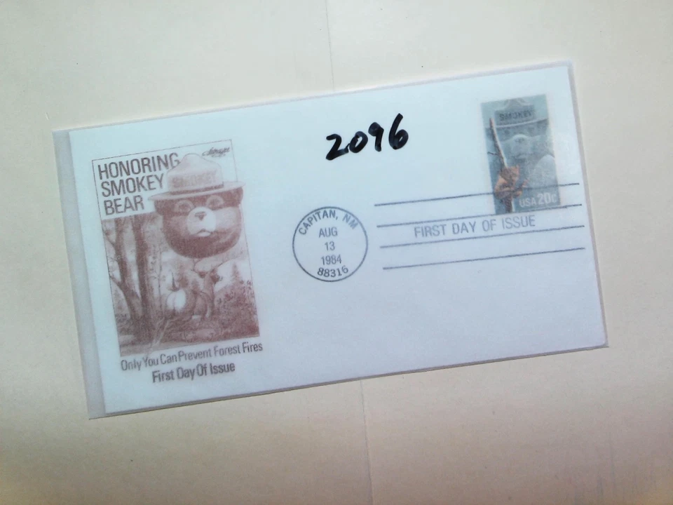 U. S. FDC  2096 - Smokey Bear - ArtMaster cachet - comb. shipping! - Image 1 of 1