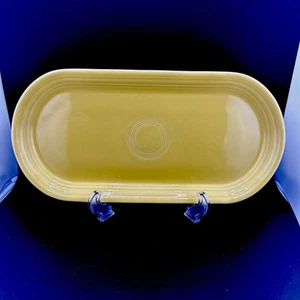 Fiestaware Sonnenblumengelb Allzweck Brot Tablett FIESTA 12" längliche Servierplatte - Bild 1 von 4