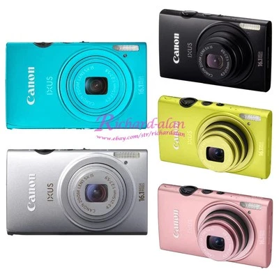 Canon IXUS 125 HS/ELPH 110 HS 16.1MP 5x Optical CMOS Digital Camera 100% Working - Bild 1 von 4