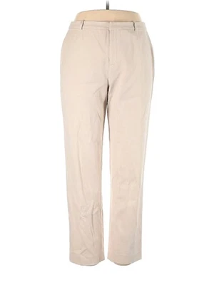 Linda Allard Ellen Tracy Women Brown Casual Pants 14 - Image 1 of 2