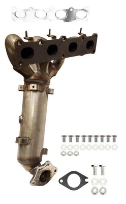 Convertidor catalítico con colector de escape integrado para Jeep Compass 2017-2020 Foto 1 de 2