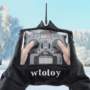 Para Transmisor RC Accs Drone Enthusiast Calentador de Manos Aire Frío Capucha Guante Nuevo - Imagen 1 de 17