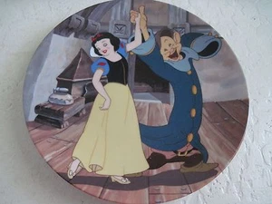 Disney Snow White & the Seven Dwarfs MAY I HAVE THIS DANCE Collector Plate 10th - Picture 1 of 3