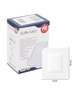 Cerotti Grandi per Medicazioni Post Operatorie Soffix Med 8x10 cm 50 pezzi - Foto 1 di 1