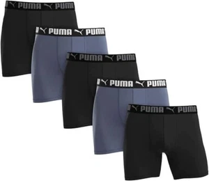 Boxer uomo PUMA confezione da 5 comodi vita S-XL no mosca elasticizzato senza etichette - Foto 1 di 5