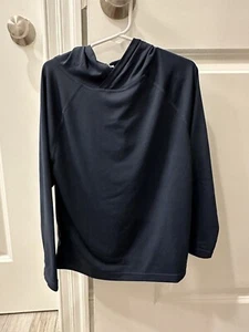 NWT Patagonia Kids Capilene Cool Daily Hoody Navy Size XS - Picture 1 of 3