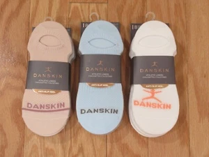 Calcetines forradores deportivos con logotipo Danskin para mujer No-Show con tacón antideslizante ~~24 PARES~~ - Imagen 1 de 9