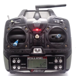 TRASMETTITORE HITEC OPTIC 6 SPORT 2.4GHZ AFHSS OTTIME CONDIZIONI IN MODALITÀ 2 - Foto 1 di 7