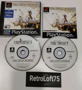 Final Fantasy Anthology Sony PS1 Black Label. Complete. Excellent Condition. - Picture 1 of 10