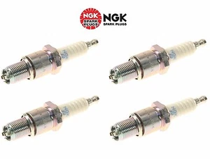For Mazda RX-7 4 pcs Spark Plugs Mazda RX-7 NGK Standard Resistor BR8EQ14/2329 - Picture 1 of 1