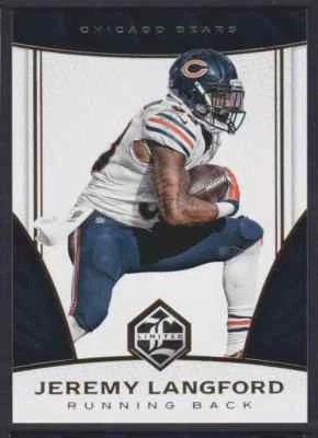2016 LIMITED JEREMY LANGFORD CHICAGO BEARS #36 - Image 1 of 2