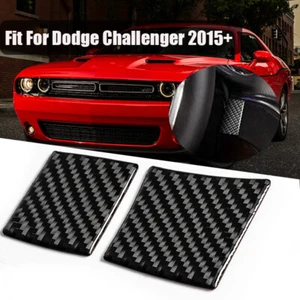 Cubierta del panel lateral del volante de fibra de carbono para Dodge Challenger 2015~20 - - Imagen 1 de 11