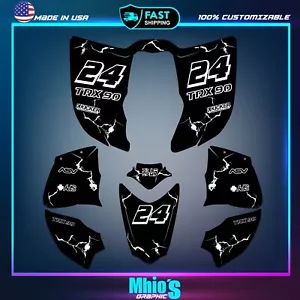 ATV Grafik Kit Aufkleber Decal für Honda TRX 90 2006-2024 - Bild 1 von 5