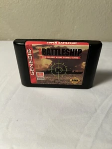 Sega Genesis  Super Battleship THE CLASSIC NAVAL COMBAT GAME (Cart Only) - Picture 1 of 3