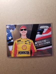 2018 Panini Prizm Stars and Stripes #13 Joey Logano